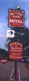 thumbnail picture of a hotel sign, please click on it for an enlargement, Download time will be approximately 4 seconds using a 56k. modem..